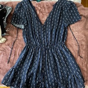 Lost and Wander Ruffled Romper
